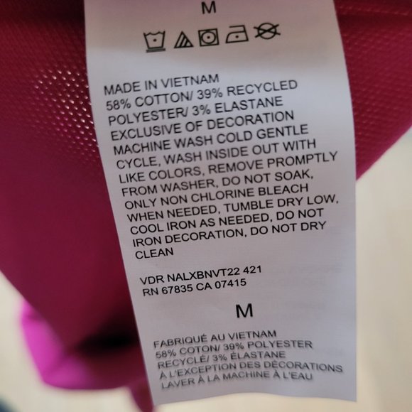 Nautica Sustainably Crafted Ocean Split-Neck Polo - NEW with Tags - Size M - Picture 7 of 8